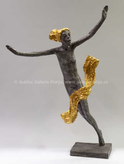 Olbram Zoubek - Zvídavost - Letící s drapérií