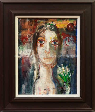 Josef Jíra - Dívka s konvalinkami