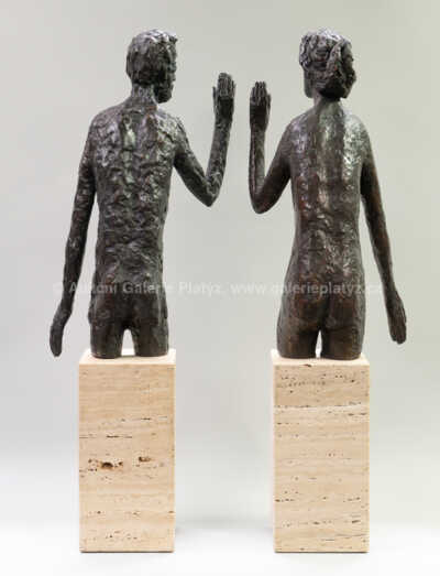  / Zaslíbený a Zaslíbená - diptych / Olbram Zoubek