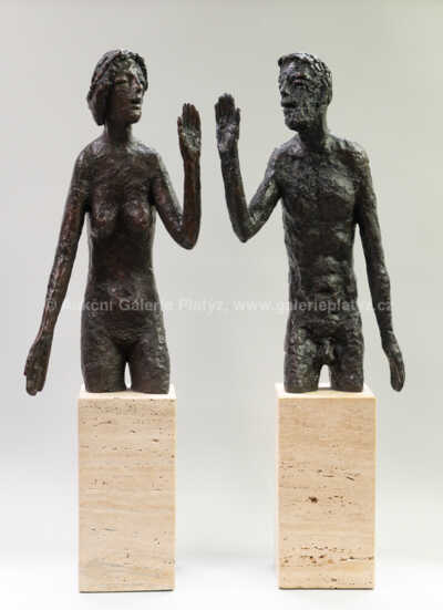 Olbram Zoubek - Zaslíbený a Zaslíbená - diptych