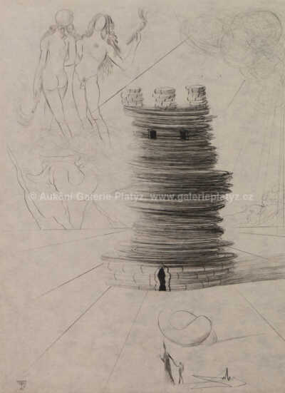  / Věž / Salvador Dalí