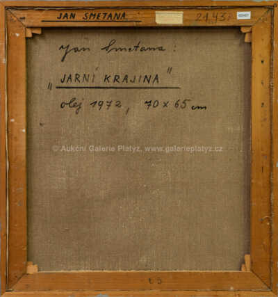  / Jarní krajina / Jan  Smetana