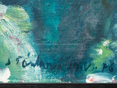  / Pohled do krajiny (oboustranný obraz) / František Jiroudek