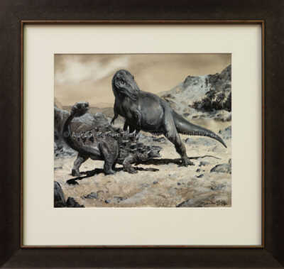 Petr Modlitba - Gorgosaurus libratus a Euoplocephalus tutus