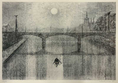  / Konvolut litografií - 5 ks / Jiří Chadima