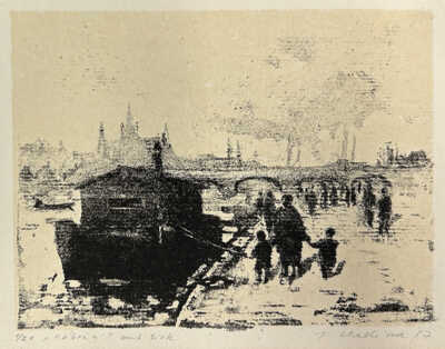  / Konvolut litografií - 7 ks a jedna serigrafie / Jiří Chadima