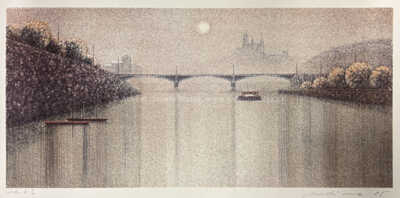  / Konvolut litografií - 7 ks a jedna serigrafie / Jiří Chadima