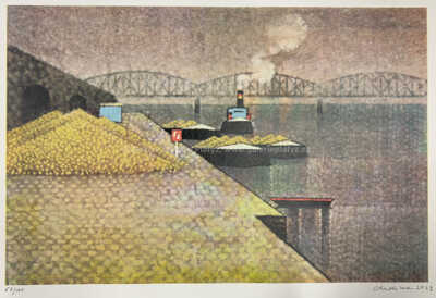  / Konvolut litografií - 7 ks a jedna serigrafie / Jiří Chadima