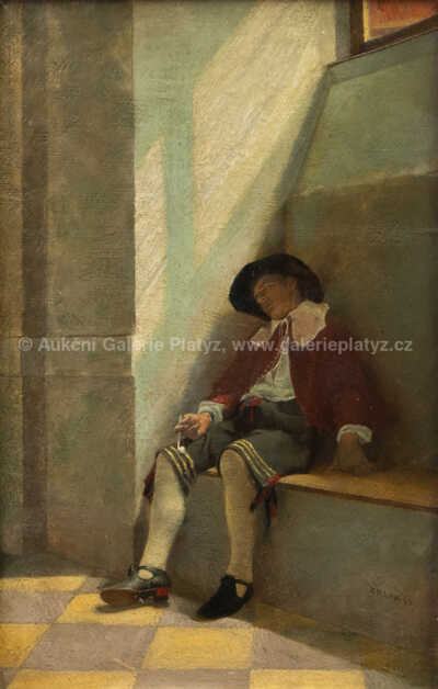  / Odpočívající / Emil Orlík