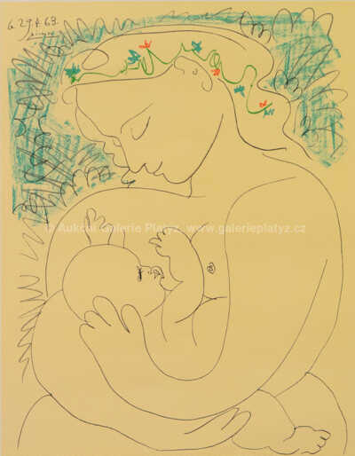  / La Grande Maternité / Pablo Picasso