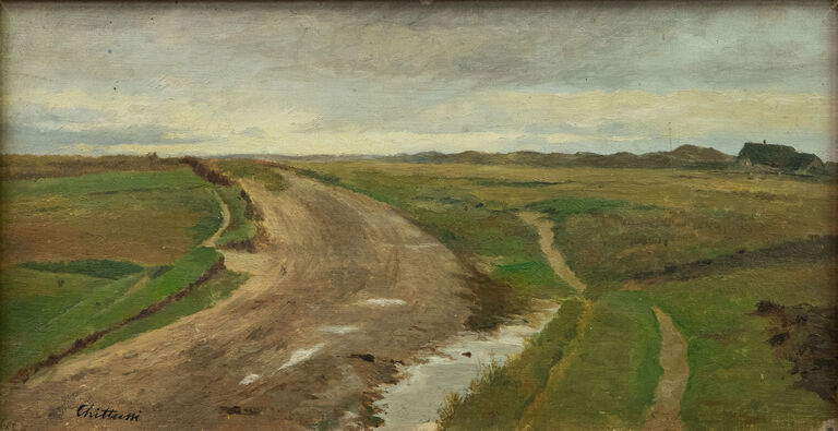  / Tání v polích / Antonín Chittussi