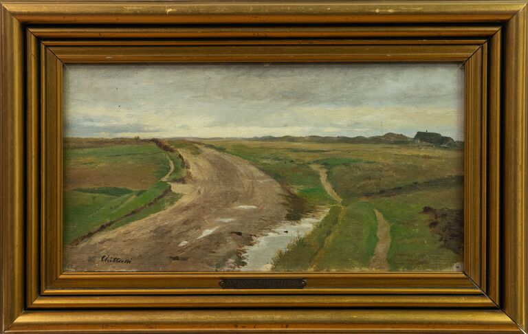 Antonín Chittussi - Tání v polích