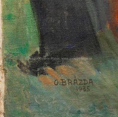  / Varianta opony žateckého divadla / Oskar Brázda