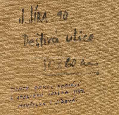  / Deštivá ulice / Josef Jíra