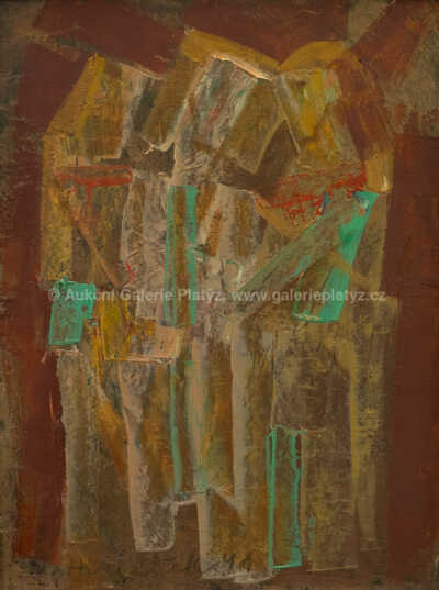  / Tři postavy / František  Hudeček