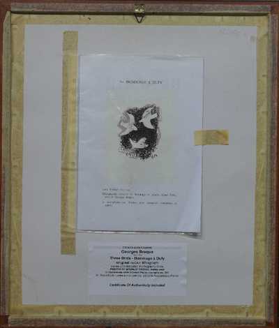  / Tři ptáci / Georges Braque