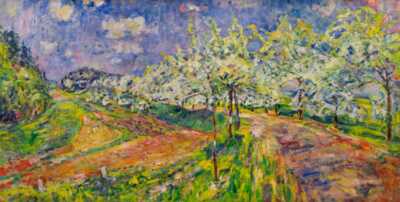  / Kvetoucí cesta u Dolan / Bohumír Dvorský