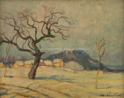  / Zima u Mladé Vožice / Ota Bubeníček