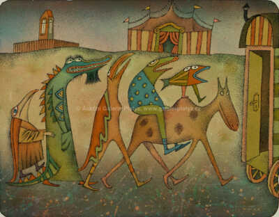  / Konec představení / Adolf Born