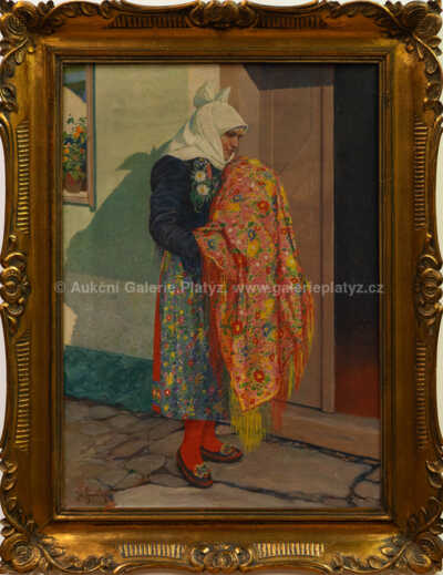 Josef Strnad - Dívka v chodském kroji
