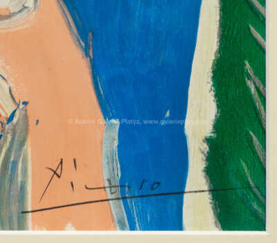  / Žena s dítětem / Pablo Picasso