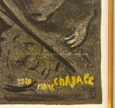  / Ukřižování / Marc Chagall