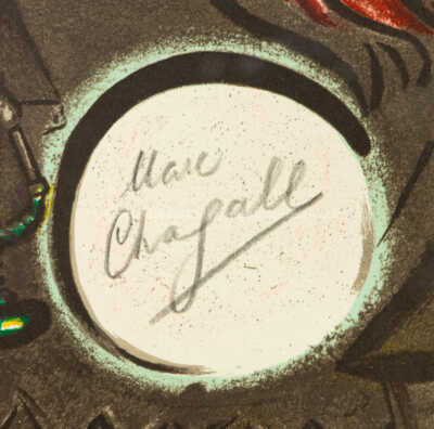  / Ukřižování / Marc Chagall