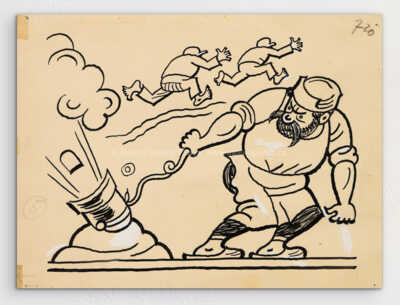 Josef Lada - Obležení města Račic