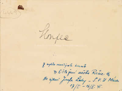  / Obležení města Račic / Josef Lada