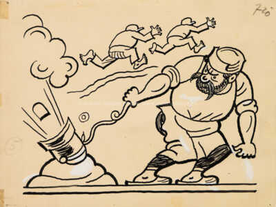  / Obležení města Račic / Josef Lada