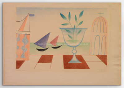 Jan  Zrzavý - Benátské zátiší