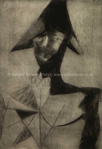  / Černý Arlecchino / František  Tichý