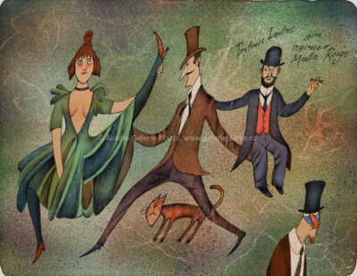  / Toulouse Lautrec sbírá inspiraci v Moulin Rouge / Adolf Born