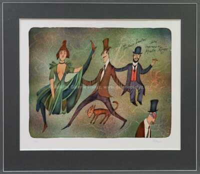 Adolf Born - Toulouse Lautrec sbírá inspiraci v Moulin Rouge