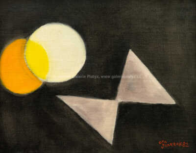  / Měsíc a motýl / Ota Janeček