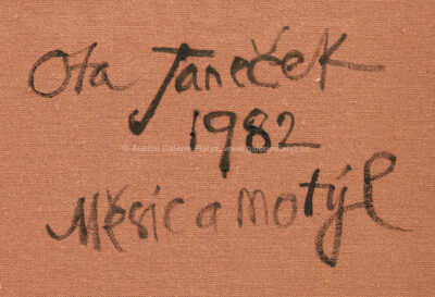  / Měsíc a motýl / Ota Janeček