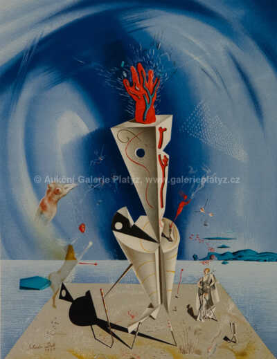  / Aparát a ruka / Salvador Dalí