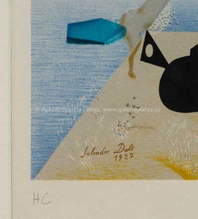  / Aparát a ruka / Salvador Dalí