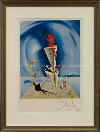Salvador Dalí - Aparát a ruka