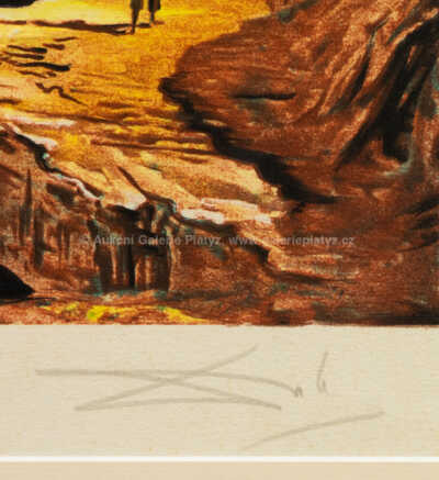  / Anděl v zálivu Lligat / Salvador Dalí