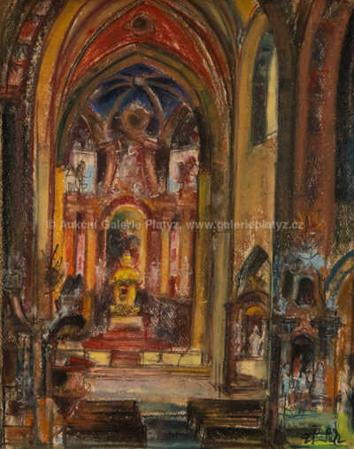  / V kostele / Alois Schneiderka