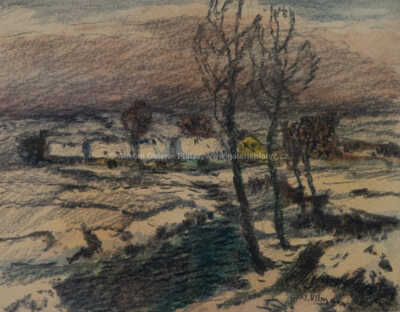  / Zimní krajina / Josef Ullmann