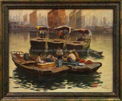 Otakar Číla - Na řece