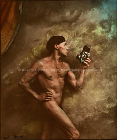  / Autoportrét / Jan Saudek