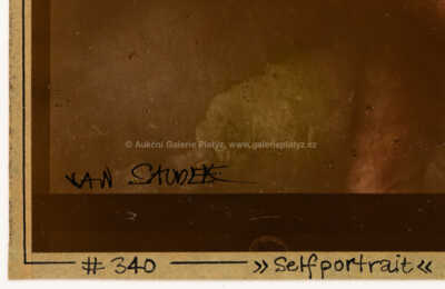 / Autoportrét / Jan Saudek