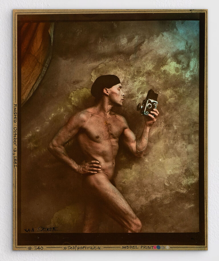 Jan Saudek - Autoportrét