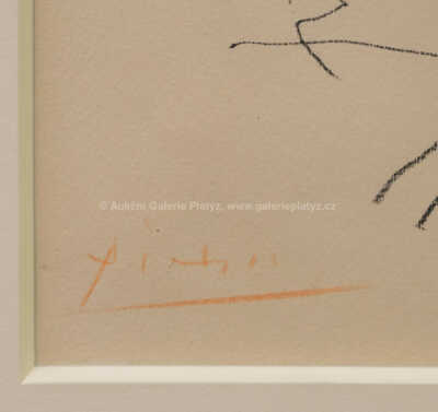  / Dva modely (Le Deux Modeles) / Pablo Picasso