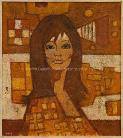 Ivan Sedliský - Oranžový portrét