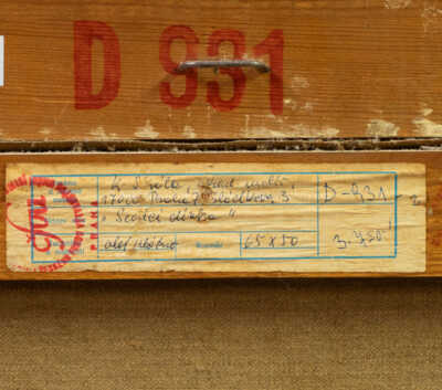  / Sedící dívka / Karel Skála