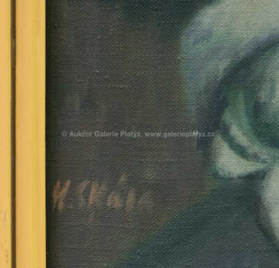  / Sedící dívka / Karel Skála